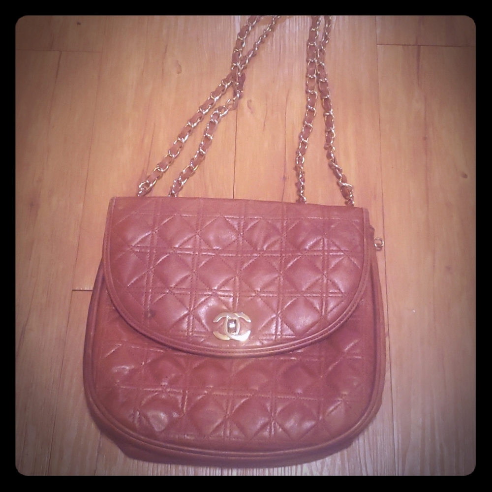 Brown vintage bag
